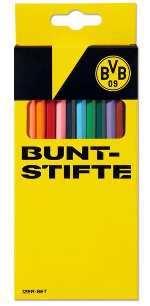 Borussia Dortmund - Buntstifte 12er-Set